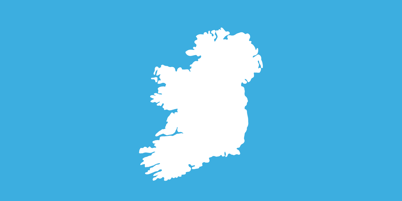 a map of ireland