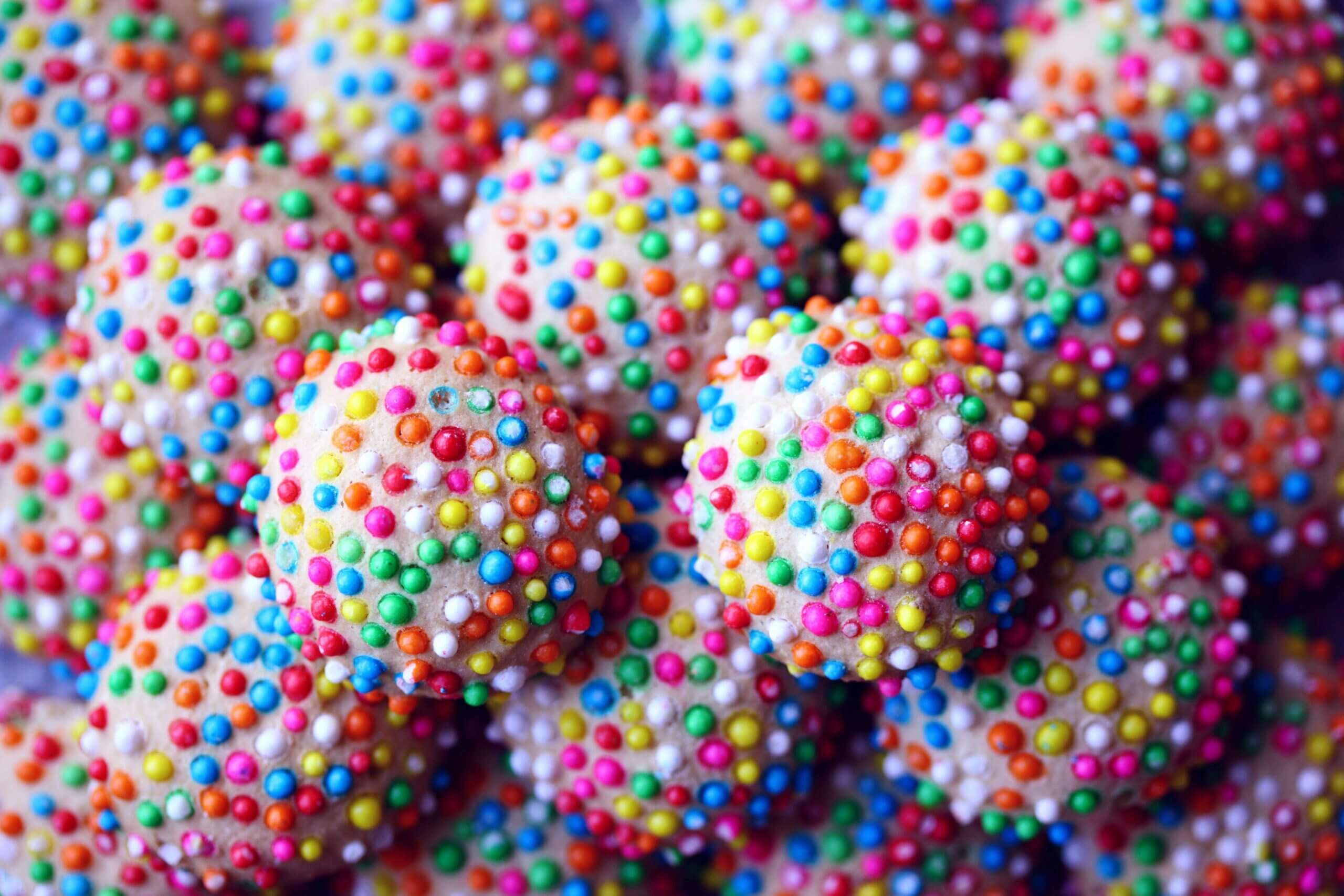 Sweet sugar balls